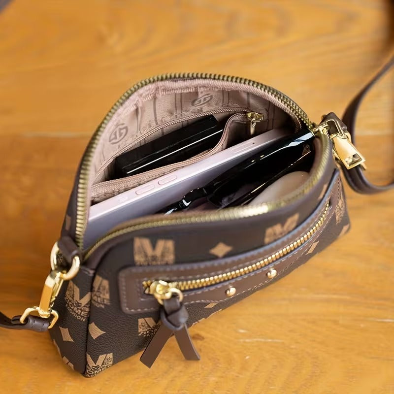 Versatile Large Capacity Phone Bag, Lightweight Crossbody Shoulder Bag