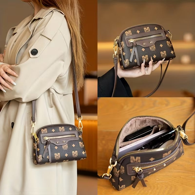 Versatile Large Capacity Phone Bag, Lightweight Crossbody Shoulder Bag